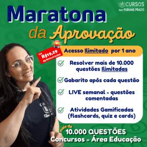Maratona Aprovação - mais de 10.000 Questões