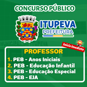 Prefeitura de ITUPEVA/SP - PEB - Ed. Infantil / Anos Iniciais / Ed. Especial / EJA